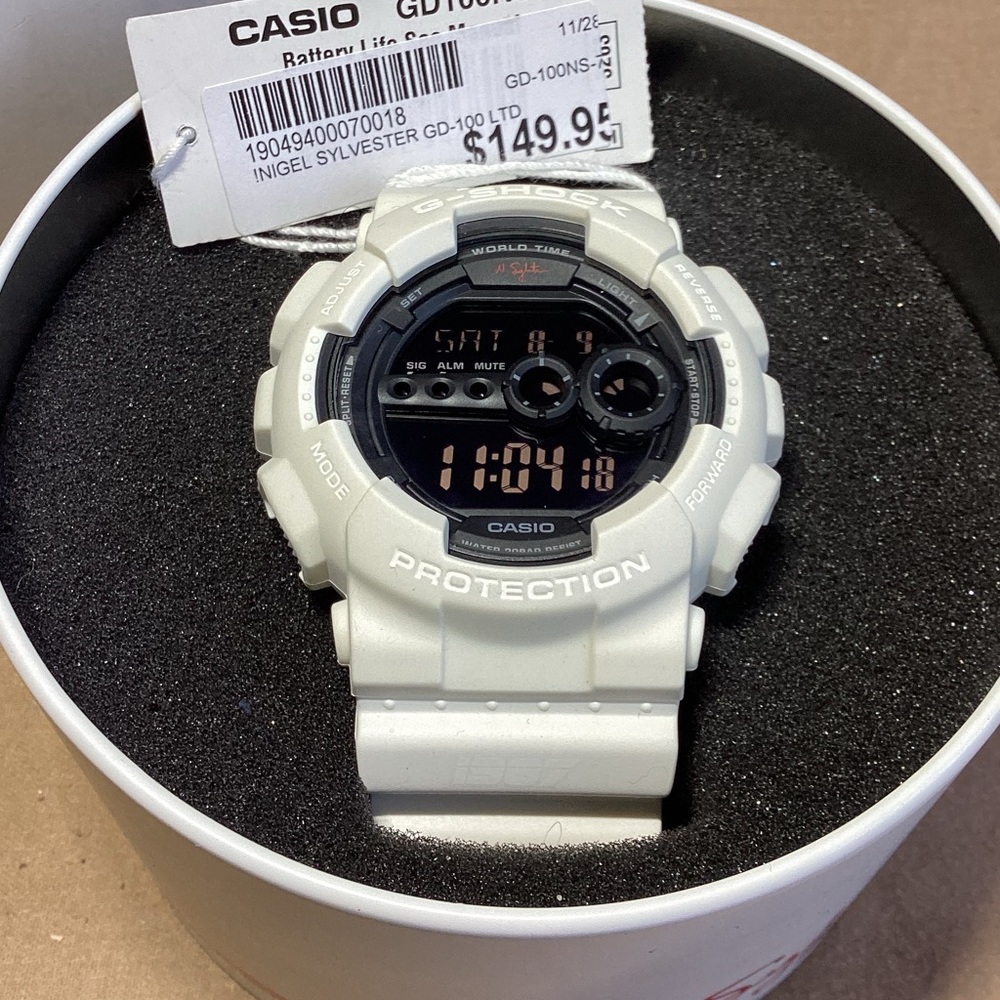 Casio G-Shock x Nigel Sylvester Limited Edition Watch 2011 GD-100NS-7 3263